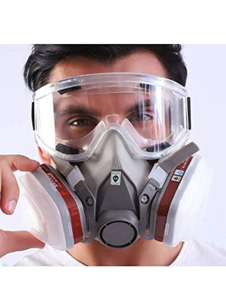 Dust Mask Construction - Industrial Meia Face Máscara De Gás,
