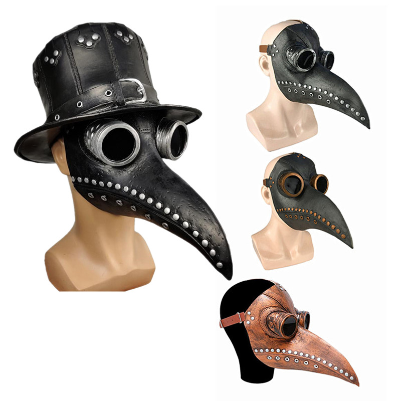 Disposable Surgical Mask - Halloween preto borracha praga médico máscara