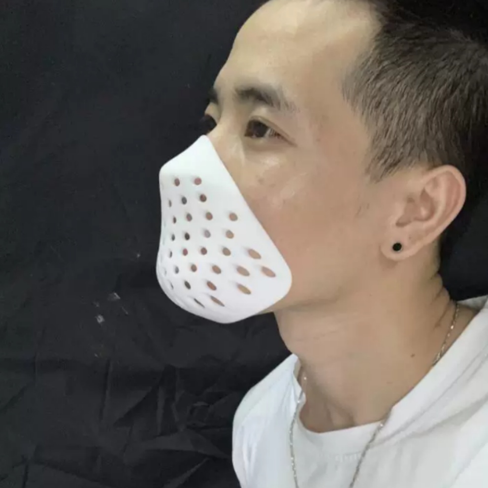 Máscara de Meio Rosto 3D de Ar - Silicone Mask Bracket avaliação e preço