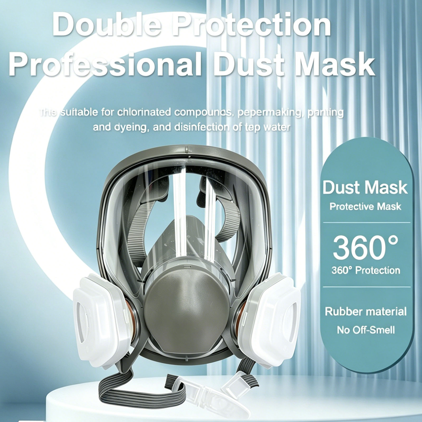 Respirador Facial Completo 680 - Dust Mask Construction avaliação e preço