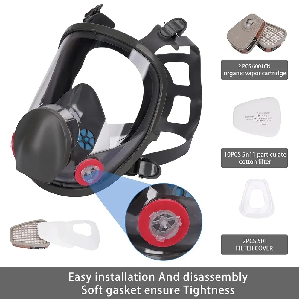 Máscara Anti-Fog Gás com Forma - Dust Mask Construction avaliação e preço