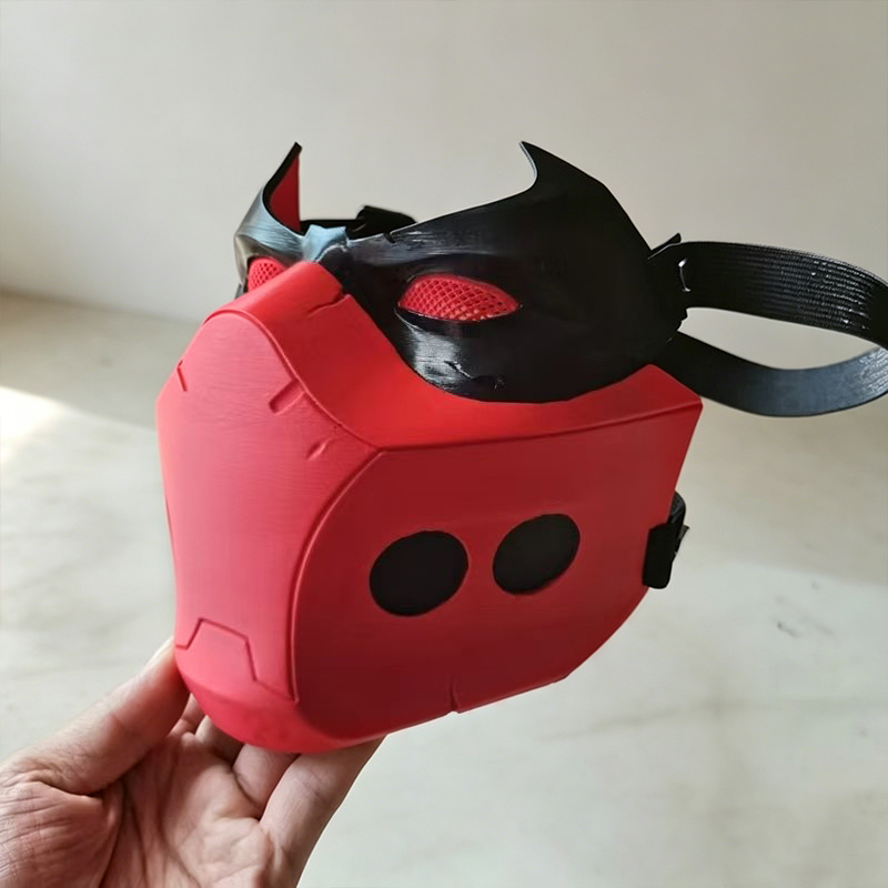 Máscara de Meia Face Vermelha  - Silicone Mask Bracket avaliação e preço