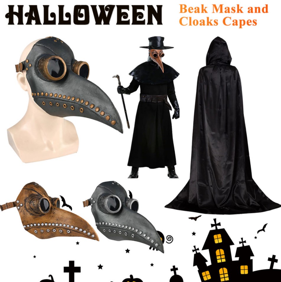 Nova máscara de halloween e ca - Disposable Surgical Mask avaliação e preço