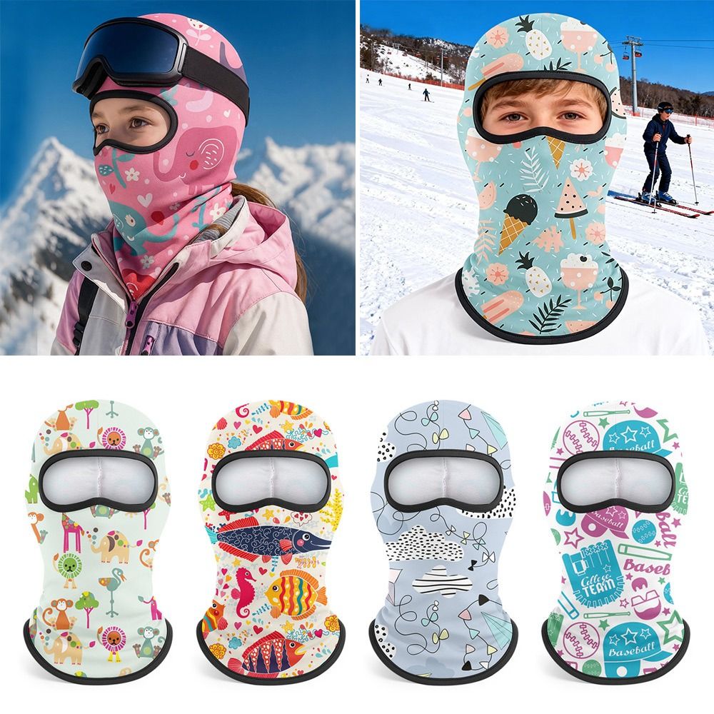 1/2/3 unidades – Balaclava inf - Kids Face Mask avaliação e preço